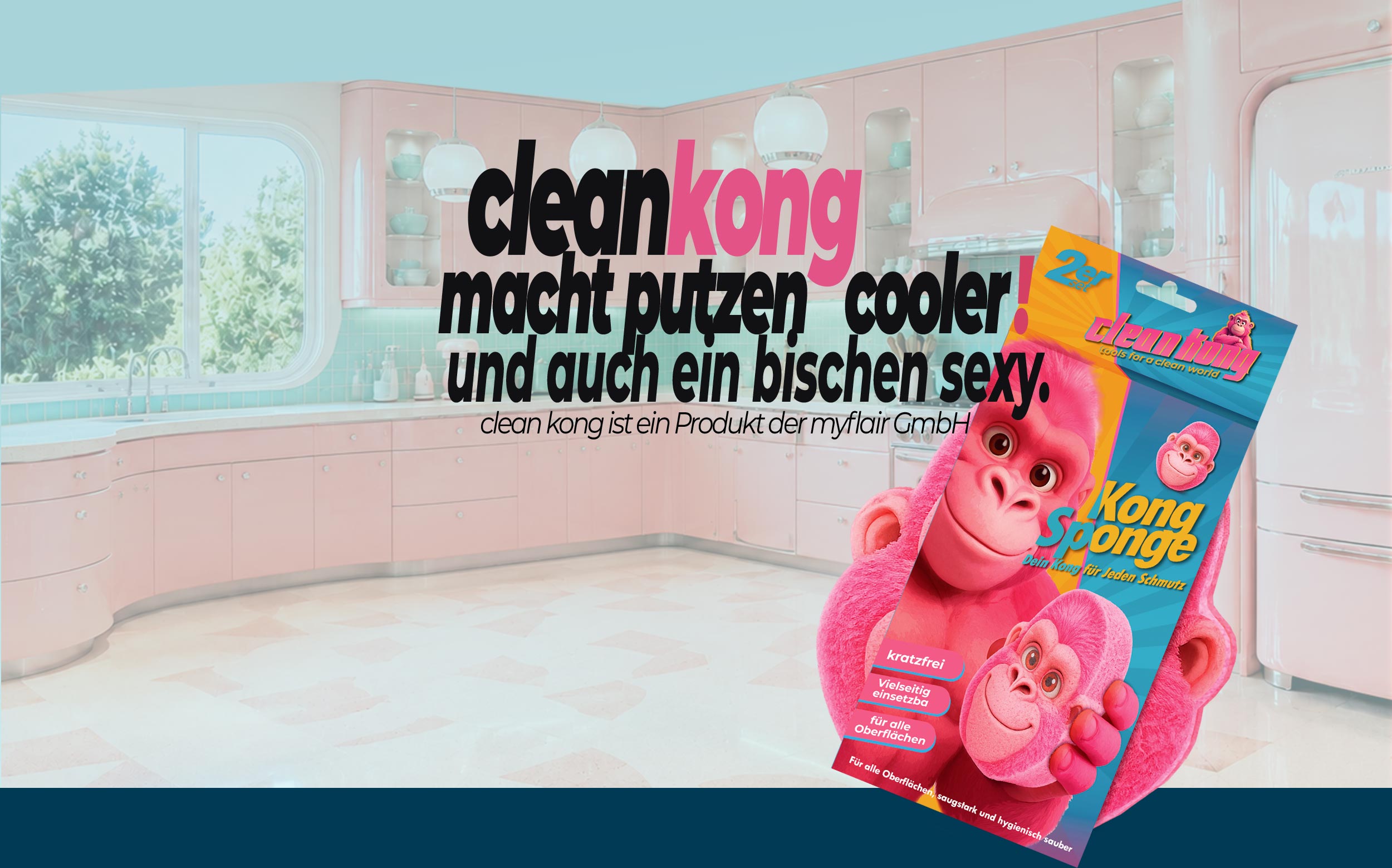 Clean Kong Bottom Banner